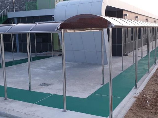 평택항 관세청 보행로